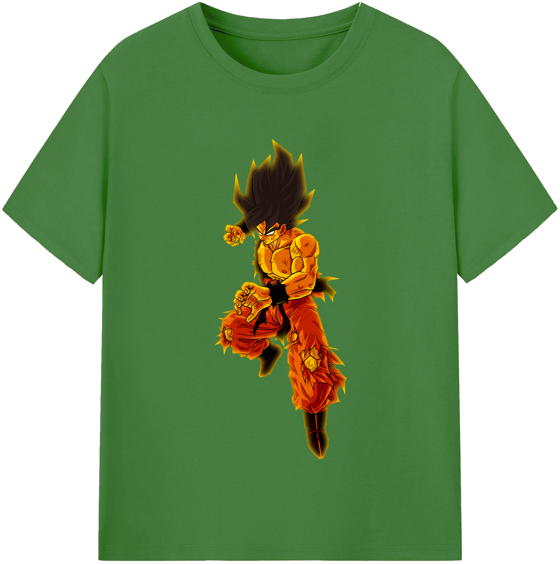 （画像用） ドラゴンボール 孫 悟飯（そんごはん）DRAGON BALL Son Gohan レディースカジュアルプリントTシャツ（綿100％）